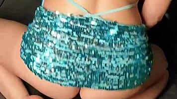 sexy cutie fondles herself masturbates tight pussy and cums in homemade orgasm