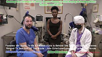 ฉัน หญิงพรหมจารี Rina Arem โดนหมอแตกหี