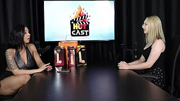 Vivian Lola Explores New Sides In Sheer Red Outfit