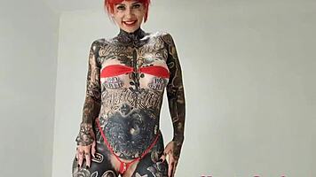 Sheer micro bikini try on with big natural tits