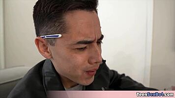 Skinny Stepsis Playing With Playstation While We Play With Her Tits And Pussy