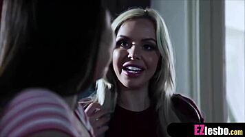 Three Slutty Teen 18+S Dive Into Lesbo Pussy Licking Party With Cunilingus And Muff Diving