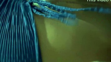 beautiful gym girlfriend shows off her ass in close-up