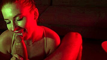 hey babe, try this sensual lingam massage with a juicy blowjob