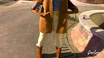 Elisa, 26, casually discovers lesbian sex with big tits and blondes