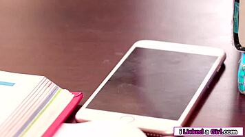 Bored Brunette Babe Facesits Tutor with Oral Play