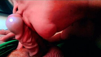 Teen gives deep blowjob to pay off debt