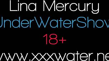 So, Lina Mercury was just chilling naked underwater as a hot teen 18+ in the jacuzzi.