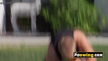 Blowjobs galore at this wild swinger orgy tonight