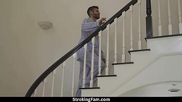 hey, let's have sex education with this horny stepdaughter 😏 cumshot and creampie included