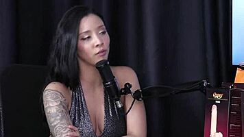 Client demands used condom fetish, Vivian Lola fucks three times daily in sheer red.