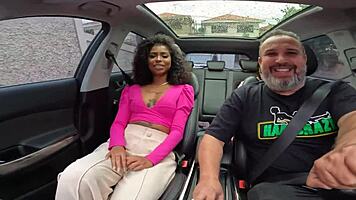 aycha martinelly naked on streets with curly hair