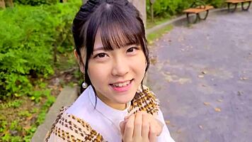 Akari's submissive reunion turns wild