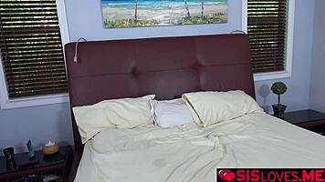 dani blue and sophia sweet raid stepbro's room for lesbian fun 😈