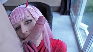 zero two cosplay anal gapes