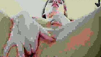 German Teen in Various Positions for Sperm Mouth