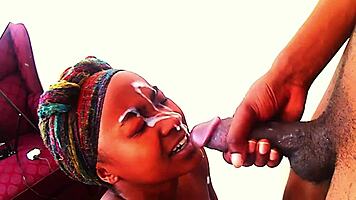 nasty teen with big ass getting fucked by big black monster cock