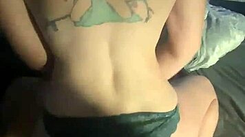 pretty babysitter rides big cock on beach in reverse cowgirl