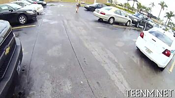 Cash for beauty, lucy tyler gives skillful blowjob in teen hardcore sucking