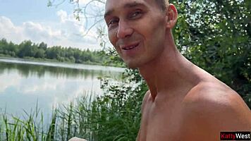 Teen Bride Seduced Outdoors