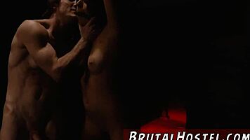 Two Young 18+ Girls Sydney Cole And Olivia Punished In Garage