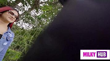 Redhead Whore Rides Big Cock Tight