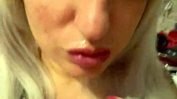 Alina Modelista In Sexy Maid Dress Masturbates And Squirts