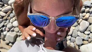 Beautiful Skinny 18yo Teen Fucks Outdoors with Stranger POV