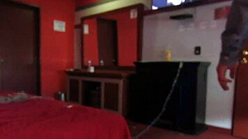 Horny wife performance at the supermarket parking lot