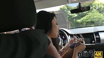 Teen Brunette Czech Sex For Cash High Definition POV Piercing