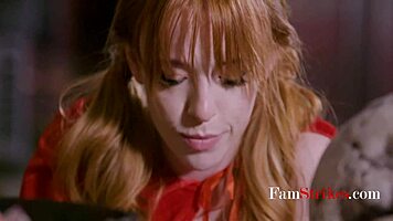 Halloween Seduction: Cheating Stepdaughter Gets Fucked