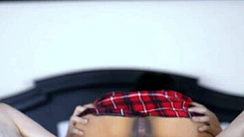 La Hijastra Ignites Desire With Her Sensual Touch In The Apartment!