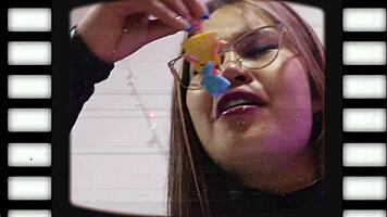 Deepthroat Burping Spit in Wild Interracial Action Wow