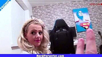 Barbie girl perverted by nerd