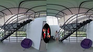 i adore this cute latina getting fucked hard in vr