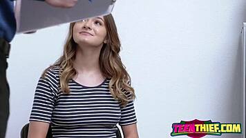 Teen Thief Learns To Suck And Fuck In Burglar Roleplay.