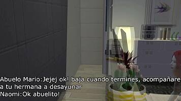 I am the Grinch, fucking in missionary and doggystyle with a teen in this 3D cartoon