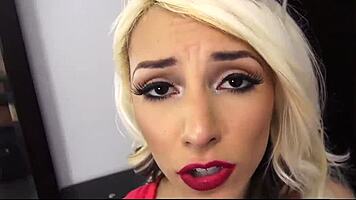 step sis, you blowjob your stepbro after getting caught