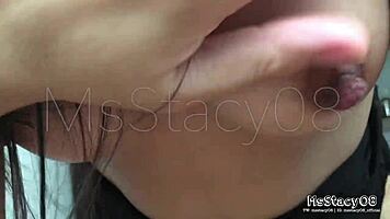 tried the 18yo filipina prostitute riding and cum on tits.