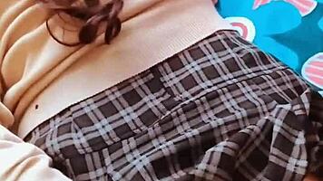 i'm the cute mexican teen 18+ gettin fucked by profesor after clases