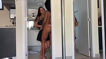 He sneaks up and catches two in hardcore act