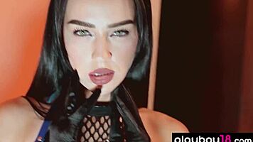 Petite mistress chevelle teases in lingerie