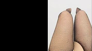 Sexy Slender Legs of DepravedMinx in Wild Public Riding Action