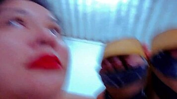 Blonde Bisexual Trio Deepthroats and Fucks Hardcore