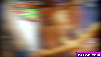 Teen Bestfriends Fuck Lucky Guy In Intense Foursome