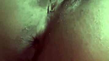 Huge Vibrator Pounds Amateur Teen Pussy