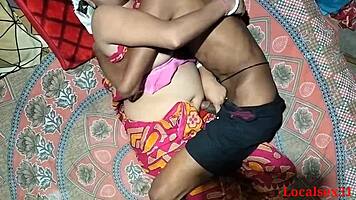 Desi Indian Wife Drills Hard with Husband on Webcam!