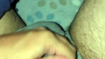 Horny Male Wakes at 3 AM and Cums in Briefs