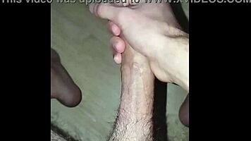 Watch this homemade masturbation leading to cum.