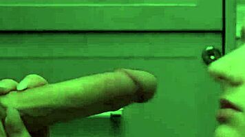 Tiny Brunette Teen Melanie Marie Feels Thrill of Avoiding Shoplifting Charges Through Sex Agreement with Guard